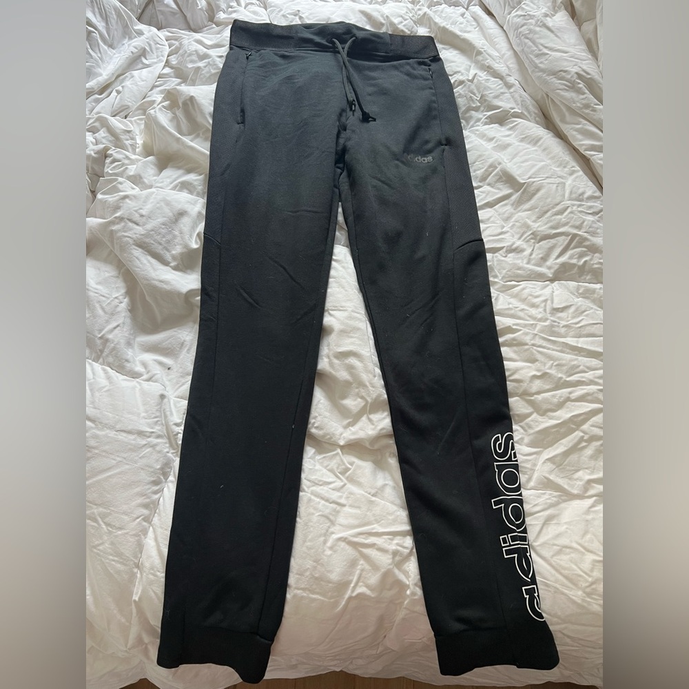 Adidas climalite logo sweatpants